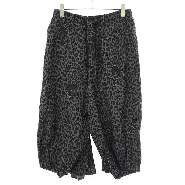 Yohji Yamamoto HOMME 女性プリント カラスパンツ 19SS