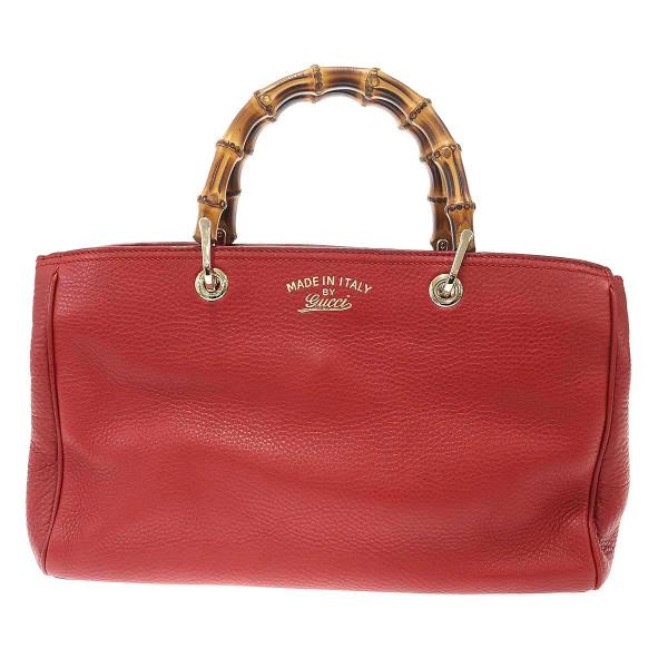 GUCCI（グッチ） バンブー 2WAYレザーショルダートーバッグ 323660
