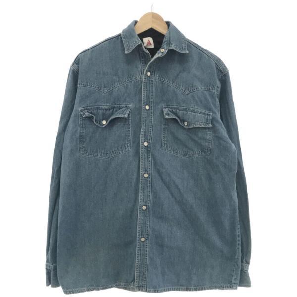 Yuumi Aria ユウミアリア デニムシャツドッキングデザイントップス  