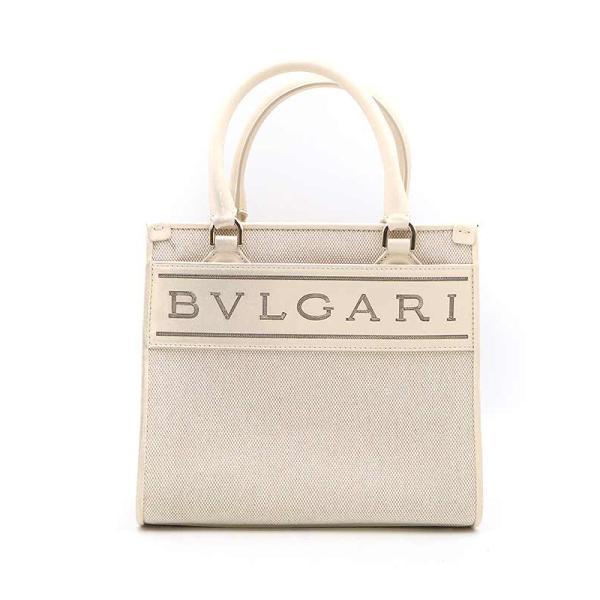BVLGARI ブルガリ 21AW ロゴキャンバスレザー2WAYショルダー BVLGARI ブルガリ 21AW ロゴキャンバスレザー2WAYショルダー