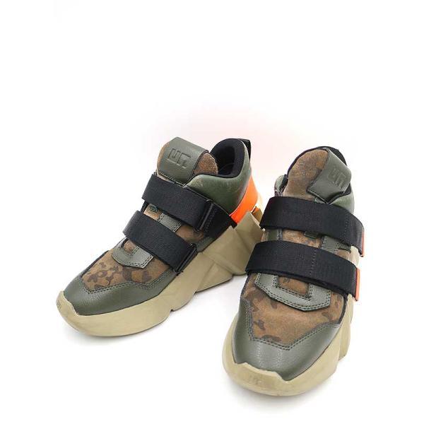 UNITED NUDE ユナイテッドヌード SPACE KICK カモフラ厚底 UNITED NUDE ユナイテッドヌード SPACE KICK カモフラ厚底