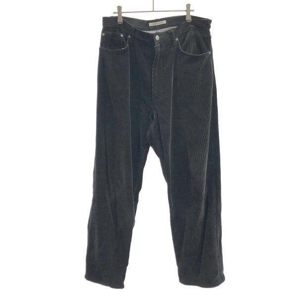 SEVEN BY SEVEN セブンバイセブン CORDUROY WIDE PANTS コーデュロイワイドパンツ 800-4240062 チャコール L IT78BE7PH4Z6