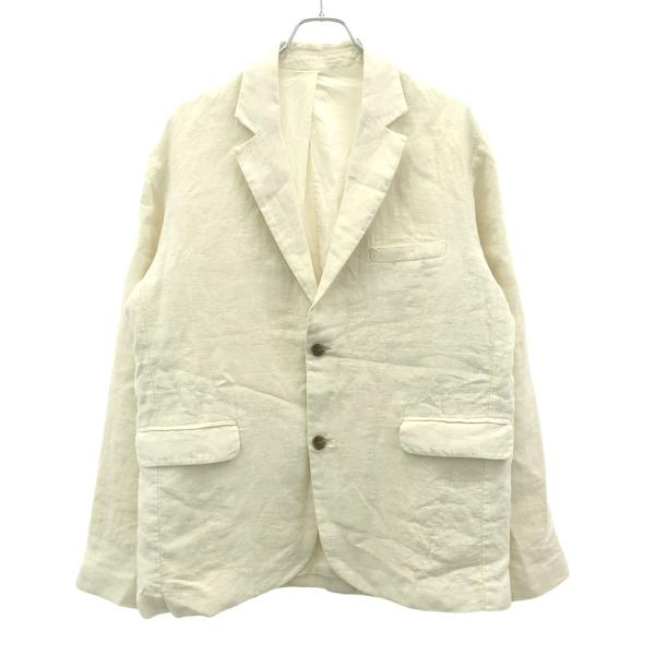 Stussy ステューシー 25SS Blazer Textured Linen in bone リネンブレザージャケット  アイボリー M STUSSY（ステューシー） 25SS Blazer Textured Linen in bone リネン