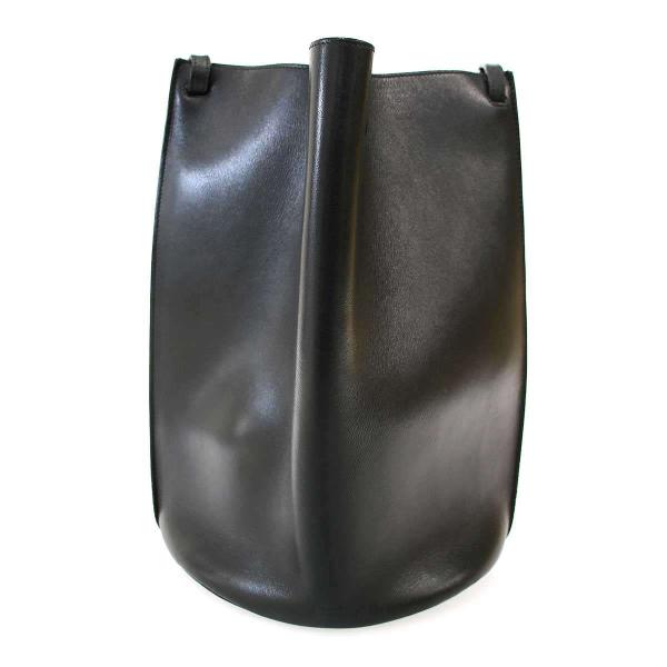CELINE セリーヌ バケットレザーショルダーバッグ W-LA-2165 ブラック CELINE（セリーヌ） バケットレザーショルダーバッグ W-LA-2165