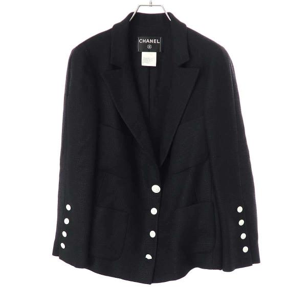 CHANEL（シャネル） ココマークボタン ツイード4Bテーラードジャケット