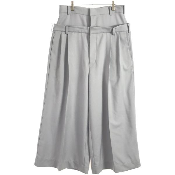 RequaL リコール 24SS レイヤードワイドトラウザーパンツ RQ24SS-PT01 
