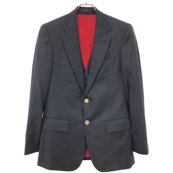 WACKO MARIA×DORMEUIL　モヘア混　セットアップ　スーツ　Ｍ WACKO MARIA ワコマリア 3ピースDORMEUIL生地 ラメステッチ