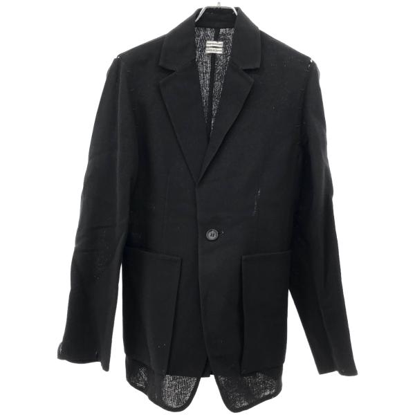 POSTELEGANTポステレガント ペーパーコットンオーバージャケット POSTELEGANT（ポステレガント） 22SS 和紙ペーパーウールベルテッド