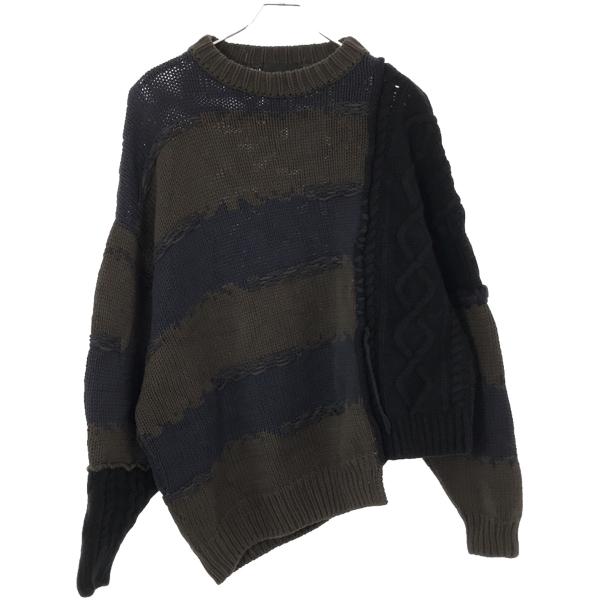 ROTOL ロトル 22AW FRANKEN C/N KNIT フランケンクルーネックニット 