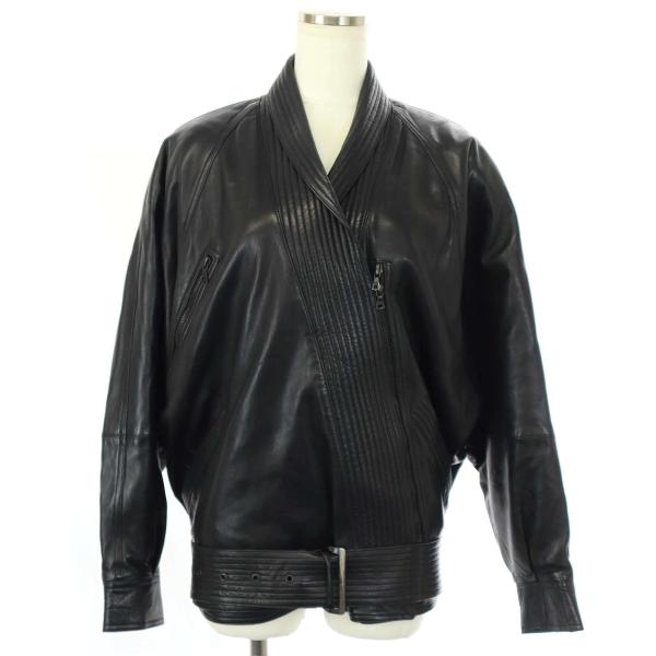 80s gianni versace レザージャケット ヴィンテージ GIANNI VERSACE ジャンニ ヴェルサーチ 80's ビンテージ キモノレザー