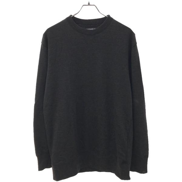 LOOPWHEELER ループウィラー ウールスウェットトレーナー チャコール系  