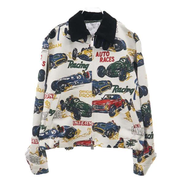 8/14まで出品　sacai25SS Car Race プリントブルゾン sacai（サカイ） 25SS Car Race Tropical Print Jacket カーレース