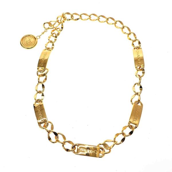 CHANEL ヴィンテージ　チェーンベルト　メダリオン　ゴールド CHANEL シャネル ココマークメダリオンヴィンテージチェーンベルト
