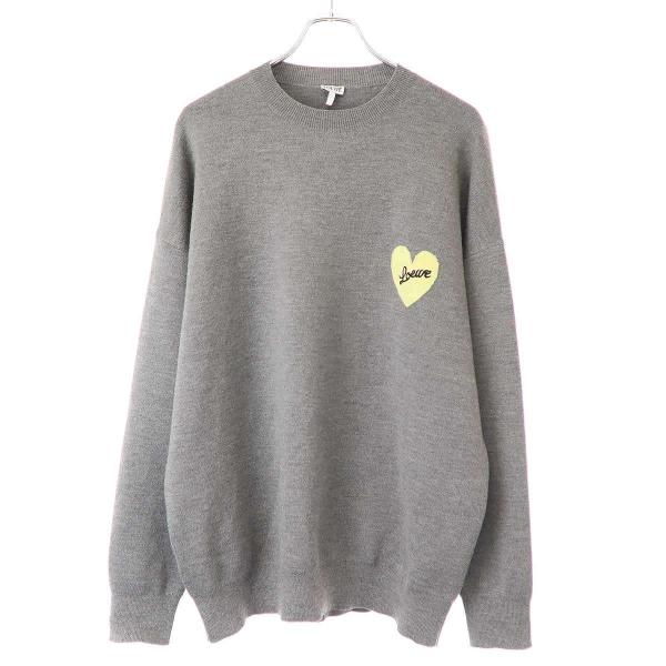 LOEWE（ロエベ） 23AW HEART LOEWE SWEATER ハートロゴプルオーバー