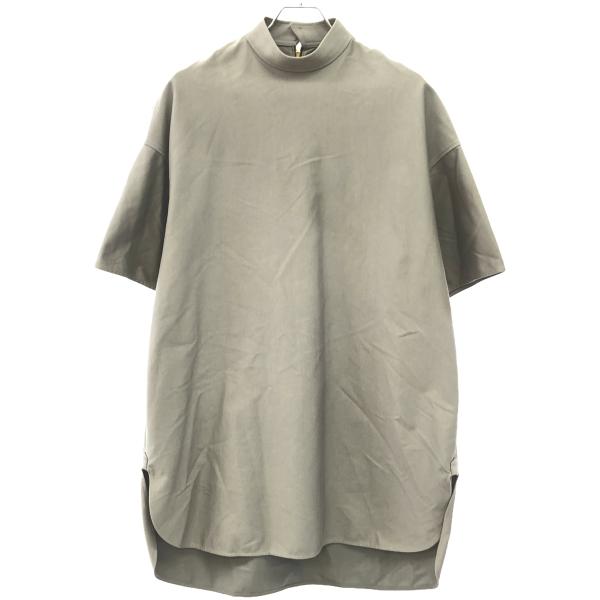 THE RERACS グレー スタンドカラーシャツ サイズ44 22ss THE RERACS