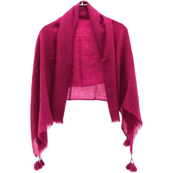 ARTS&SCIENCE アーツアンドサイエンス ウールフリンジタッセルマフラー