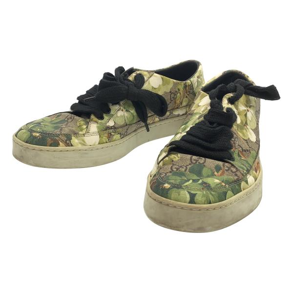 美品 グッチ GGカレイド スニーカー ローカット 407343 GG柄 GUCCI GG カレイド ローカット スニーカー