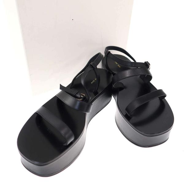 THE ROW（ザ ロウ） ザ ロウ ウェッジサンダル F1156 L52 ブラック 36