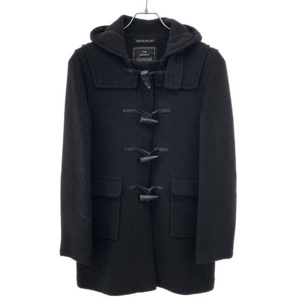 gloverall グローバーオール ウールダッフルコート  ブラック IT9L4DBYYYXW
