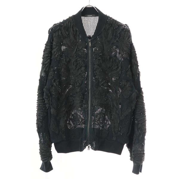 TAG（PORTER） TaaKK ターク 25SS MESH EMBROIDERY ZIP BLOUSON