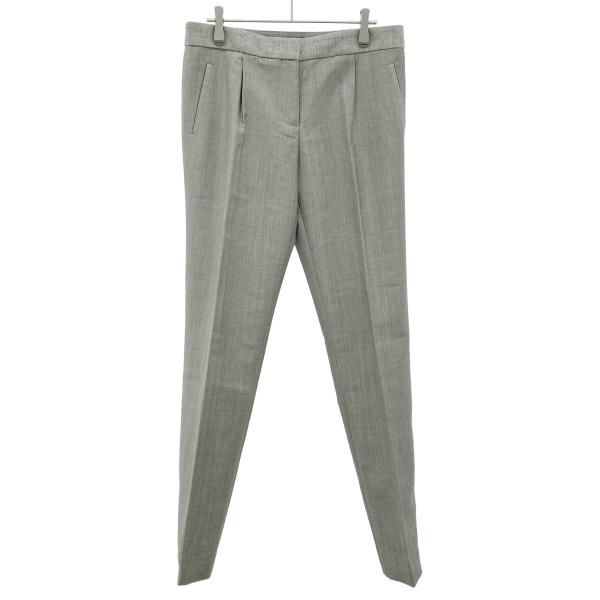 BALENCIAGA（バレンシアガ） 裾ジップウールスラックスパンツ 329181