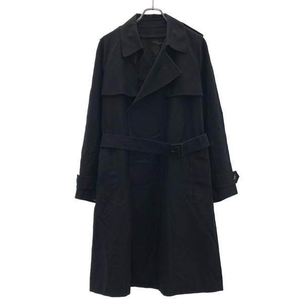 THE RERACS ネイビー ウール ダッフルコート 46 THE RERACS（ザ リラクス） ザ リラクス トレンチコート ダーク
