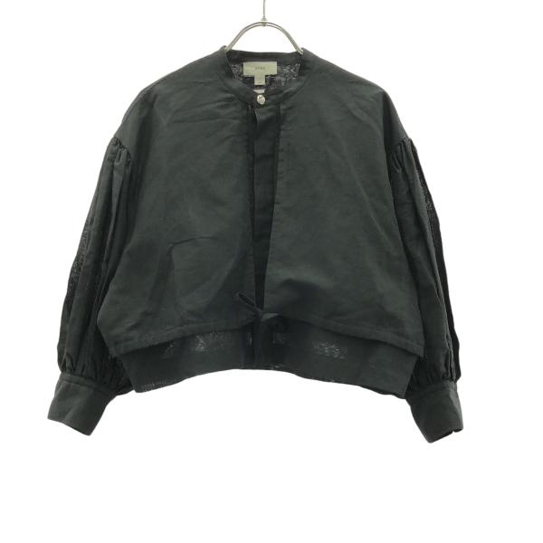 HYKE ハイク 24SS C/L BALLOON SLEEVE BLOUSE コットンリネン
