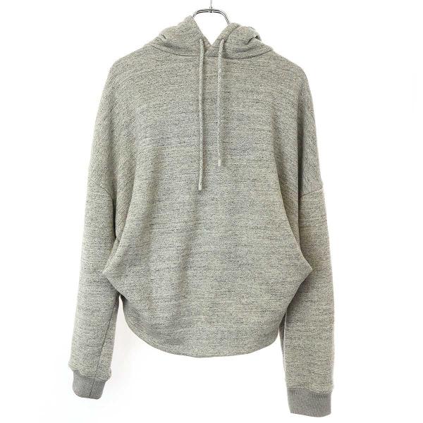 LOEWE - LOEWE ロエベ アナグラムロゴ プルオーバースウェットパーカー S359Y23X36 グレー M LOEWE ロエベ アナグラムロゴ プルオーバースウェットパーカー