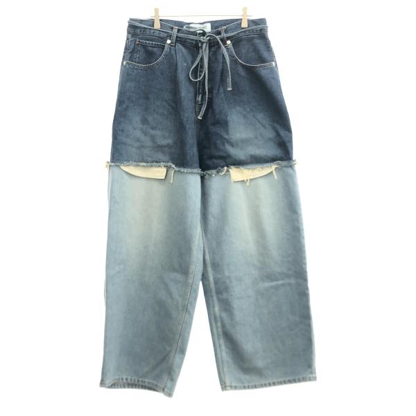 DISCOVERED（ディスカバード） 25SS LAYERED DENIM PANTS レイヤード