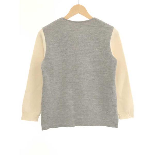 UNDERCOVER SUE スーアンダーカバー ニットスリーブジップアップノー 