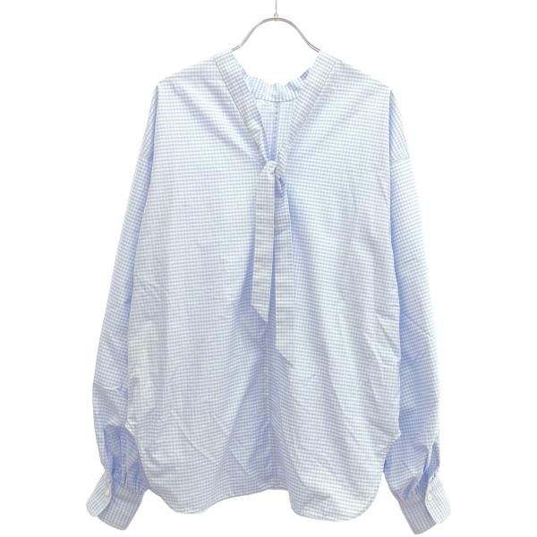 TERZO THIRD MAGAZINE サードマガジン ギンガムチェックブラウス