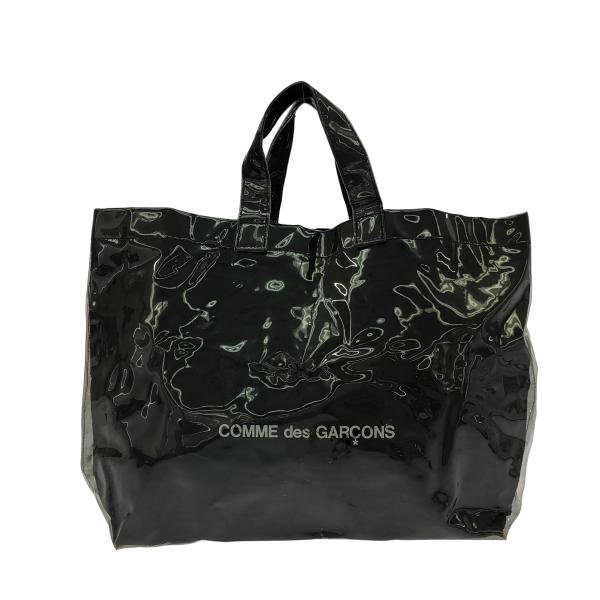 BLACK COMME des GARCONS 再構築トートバッグ Amazon | [コムデギャルソン] ブラックビニールトートバッグ, 大