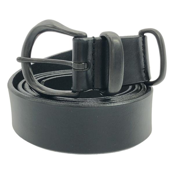 ANCELLM（アンセルム） LEATHER BELT レザーベルト ブラック F