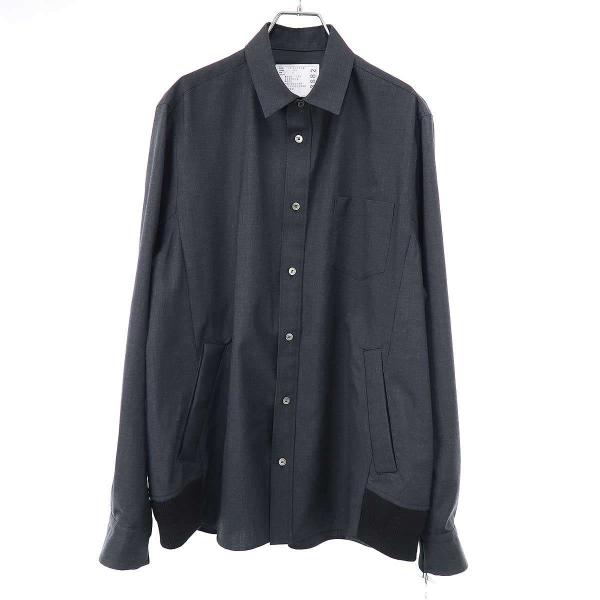 sacai（サカイ） 25AW Suiting Shirt スーチングシャツ 25-03882M