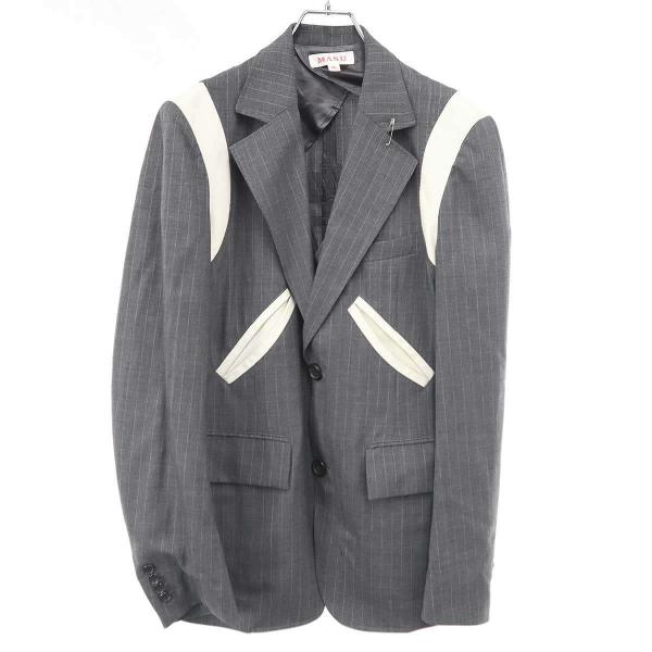 ジャケット・アウター MASU FUTURE LAYERED JACKET MASU(エムエーエスユー)のFUTURE LAYERED JACKET BLACKの通販｜PALETTE
