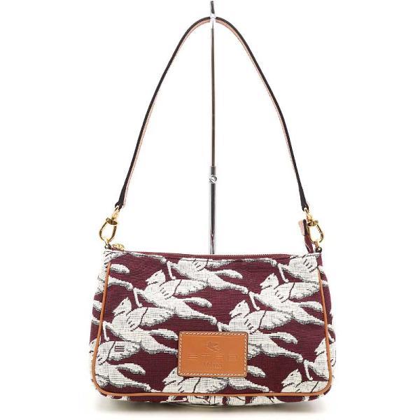 ETRO エトロ 22AW ジャガードデザインワンショルダーバッグ 
