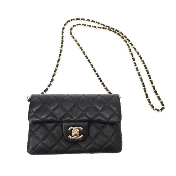 CHANEL シャネル 2013 Mini Matelasse 18 ラムスキン ミニ
