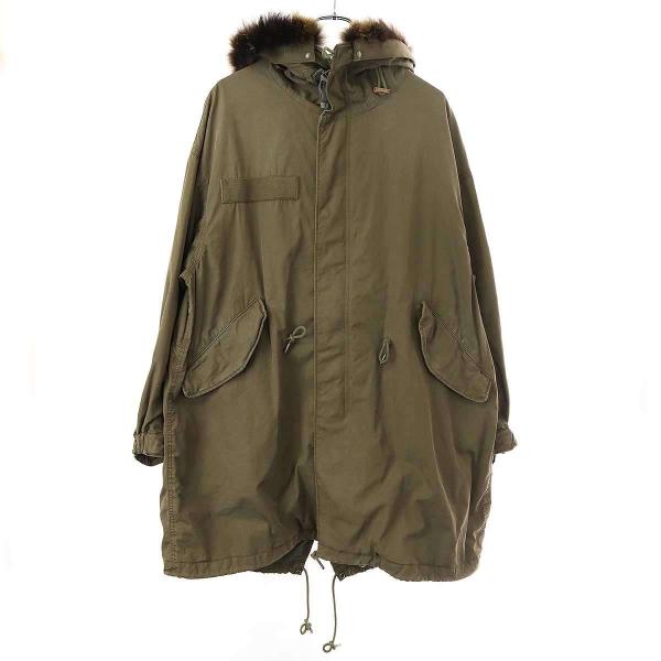 visvim ビズビム 24AW 日本製 SIX-FIVE FISHTAIL PARKA (W/L) フィッシュテールパーカー 0124205013006 2 OLIVE ヴィズヴィム 定価358,600円 モッズコート アウター【新古品】【中古】【visvim】 VISVIM - visvim ビズビム 24AW 日本製 SIX-FIVE FISHTAIL PARKA (W/L