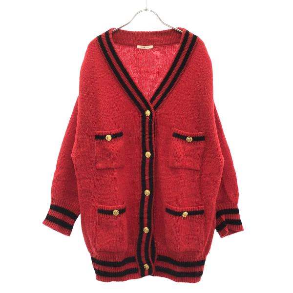 couture d'adam クチュール ド アダム カーディガン  レッド F ITBFSHDGIP2W