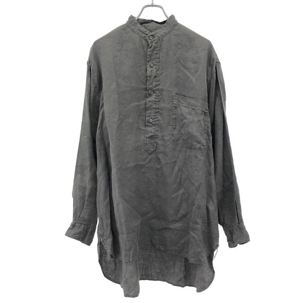 COMOLI（コモリ） 20SS Linen W Cloth Pullover リネンダブルクロス