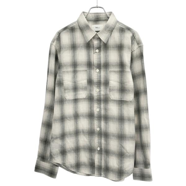 【25AW】今季　未使用　ロンハーマン　トップス Ron Herman（ロンハーマン） 25AW ドビークロスチェックシャツ