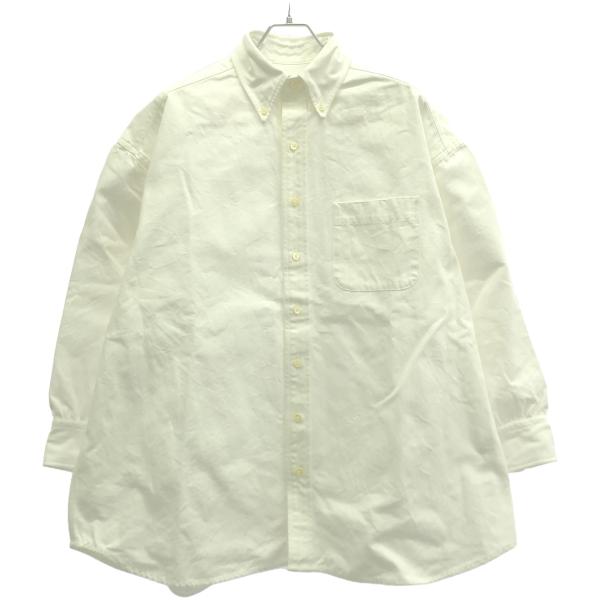 couture d'adam クチュール ド アダム 22SS ヘビーキャンバスロングスリーブシャツ  ホワイト 38 ITBSXLX0ZPBW
