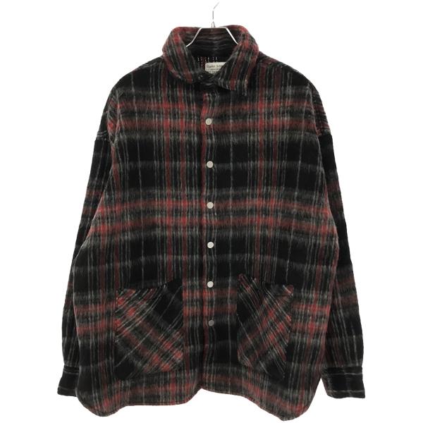 DANKE SCHON / BLIND HOOK SHAGGY SH/ジャケット/FREE/ポリエステル/チェック/23A-SHl047-DS Danke（ダンケ） Danke schon ダンケシェーン 23AW BLIND HOOK SHAGGY