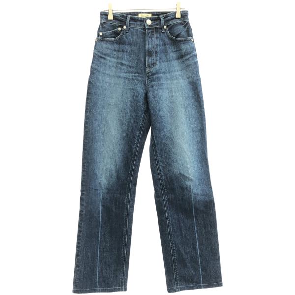 YANUK ヤヌーク バギーデニム ワイドパンツ インディゴブルー 26 YANUK（ヤヌーク） JAPAN DENIM BOYS STRAIGHT PANTS デニムパンツ JD