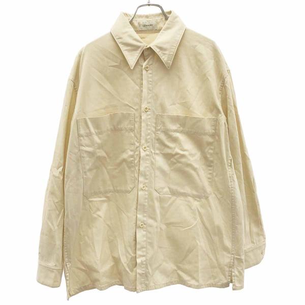 LEMAIRE（ルメール） 21AW BLOUSE SHIRT TOP ALMOND MILK シャツ TO128