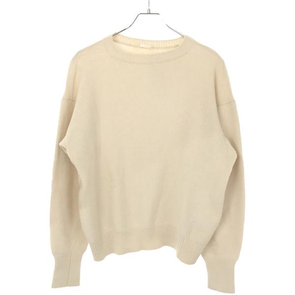 COMOLI コモリ 22SS コットンガンジーニット アイボリー F V01-06003 