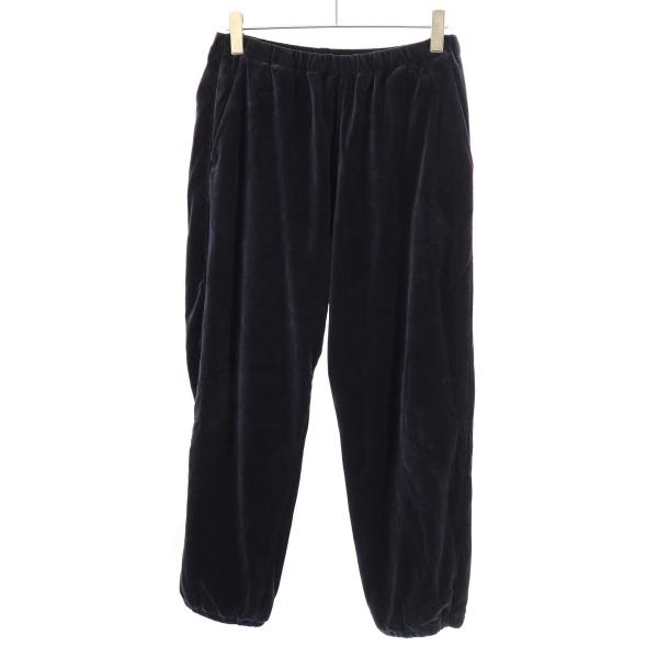 【22AW、上下サイズ2】COMOLI ベロア ジャージ セットアップ COMOLI | ベロアジャージトラックジャケット（navy）- BARD