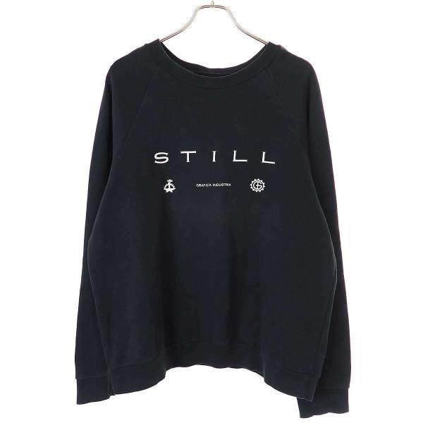 Raf Simons 21ss クルーネックスウェット RAF SIMONS ラフシモンズ 2003AW closer期 STILL プリントクルー