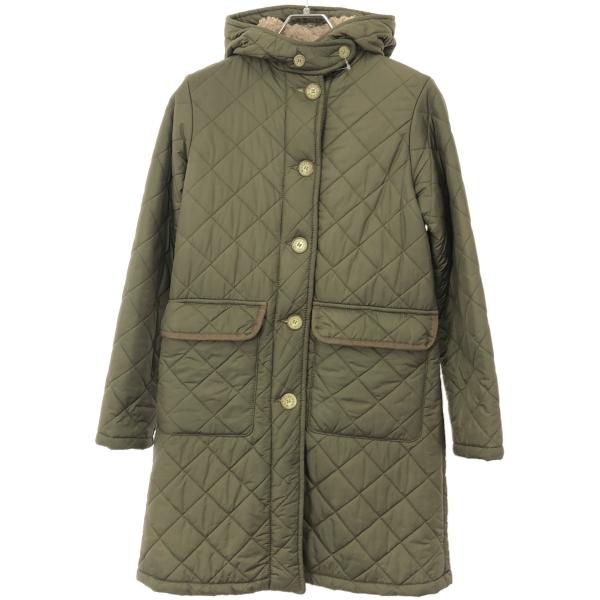 マッキントッシュ　コート フード付き　カーキ Mackintosh（マッキントッシュ） 裏ボアキルティングフードコート