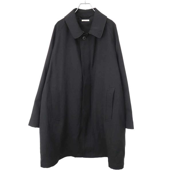 HEUGN ユーゲン albert coat 019 ウールギャバジンステンカラーコート